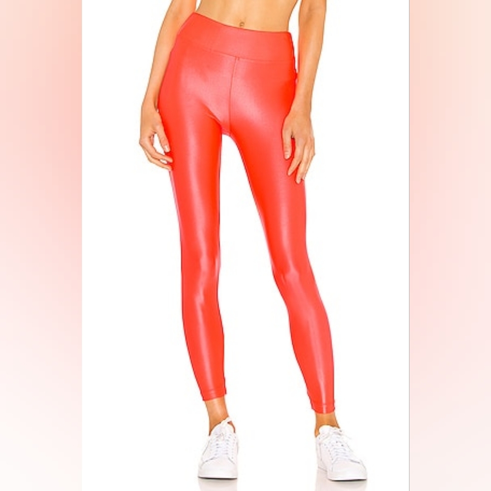 NWT Koral orange lustrous infinity legging Medium